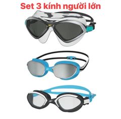 kinh boi speedo set 3 cai