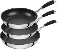 set chao zwilling 65249 by cornelia poletto frying pan 3c 18 10 steel