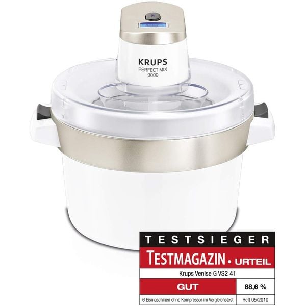 Krups Perfect Mix 9000 Eismaschine Rezepte Máy làm kem Krups GVS241 Perfect Mix 9000 Eismaschine, 1,6l của Đức