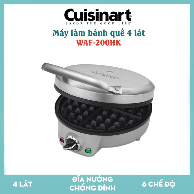 may lam banh que cuisinart waf 200hk