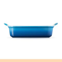 khay nuong bo lo co tay cam lecreuset rechteckige auflaufform trad