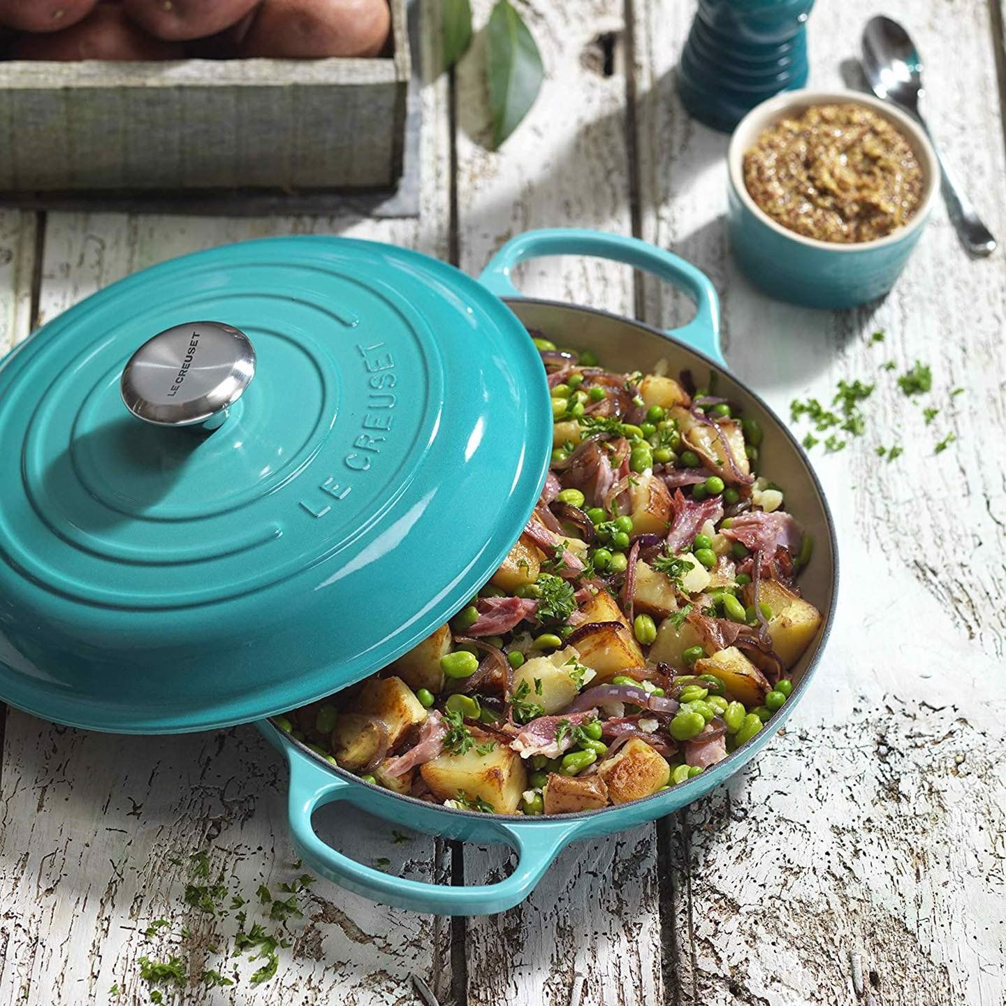 noi chao gang le creuset gourmet signature profitopf evo 30cm