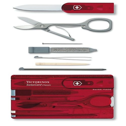 dung cu da nang victorinox swiss card mau do 0 7100 t