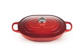 noi chao gang lecreuset brater oblong 31cm