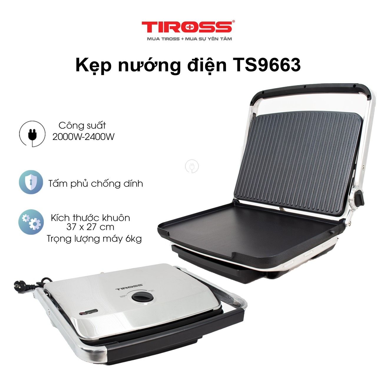 kep nuong dien da nang tiross ts9663