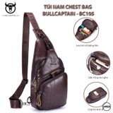 Túi da nam Chest Bag BullCaptain - BC105