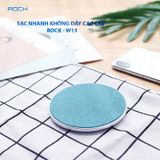 Đế sạc nhanh không dây Rock - W13 cho Iphone X