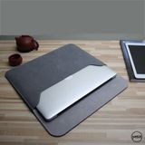 [Clear Stock] Bao da chống sốc Macbook Leather Bag | Da lộn cao cấp -  LB02