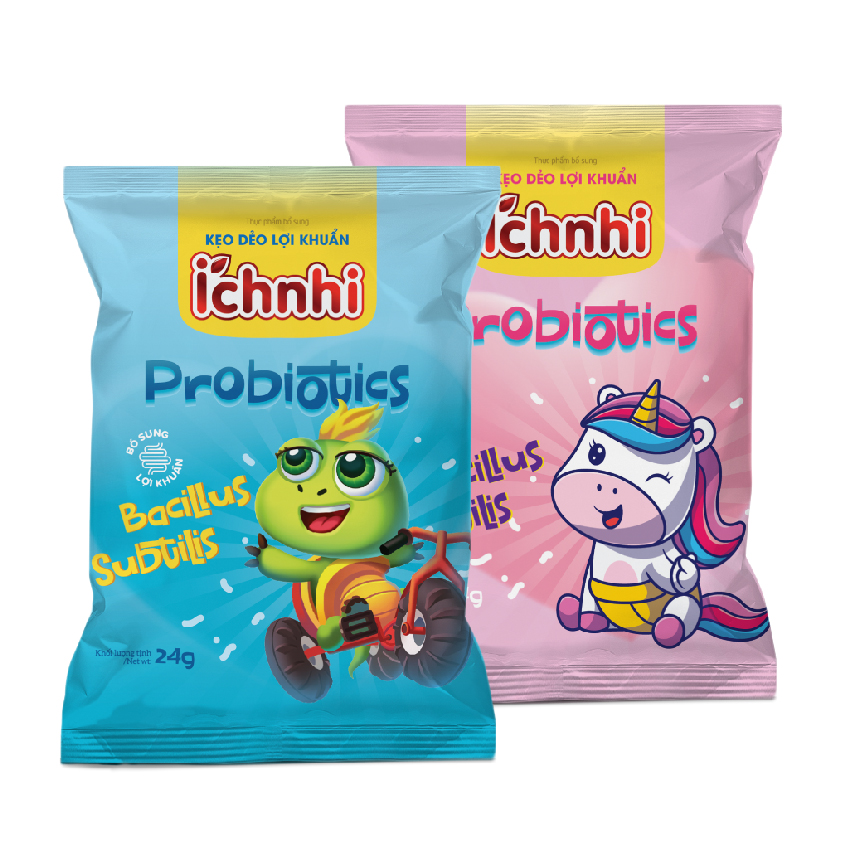 Kẹo dẻo Lợi khuẩn Ích Nhi 24gr