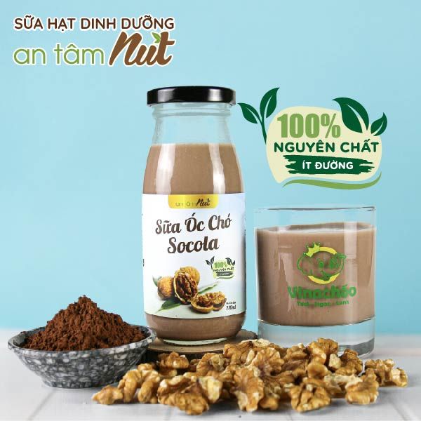  Sữa hạt óc chó socola 