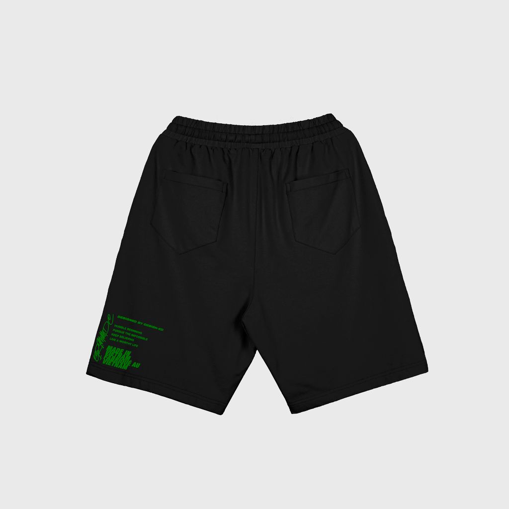 Worthy life shorts // Black