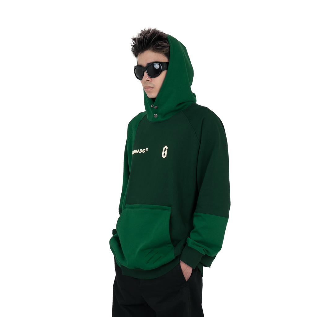 Hoodie Meogrooru // Moss Green