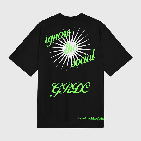 Áo Grimm DC punk rules // Black