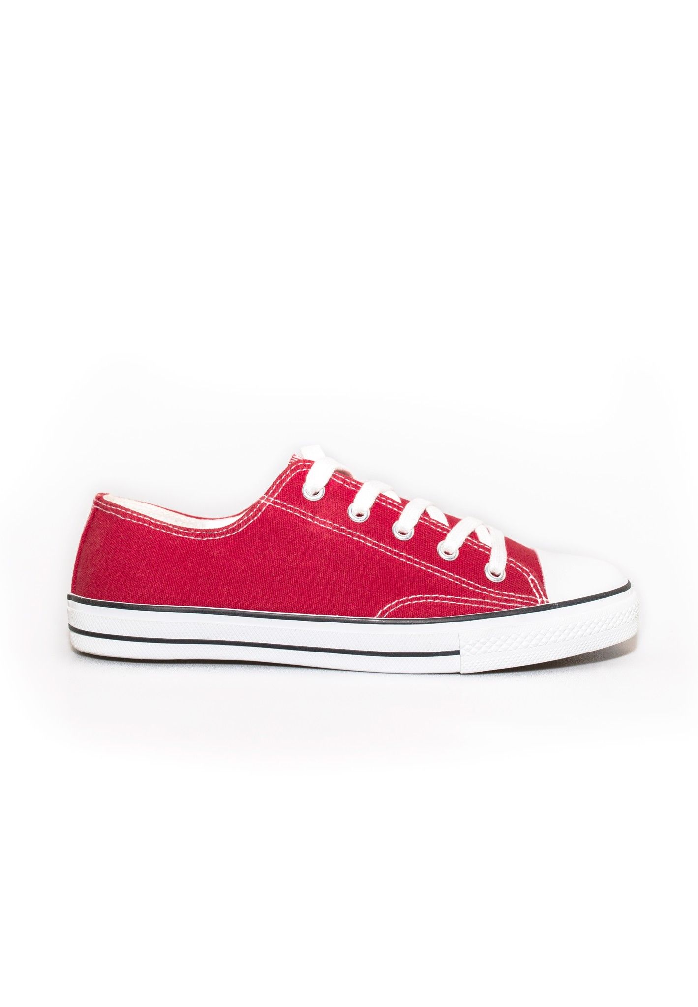 Giày sneaker basic nam đỏ