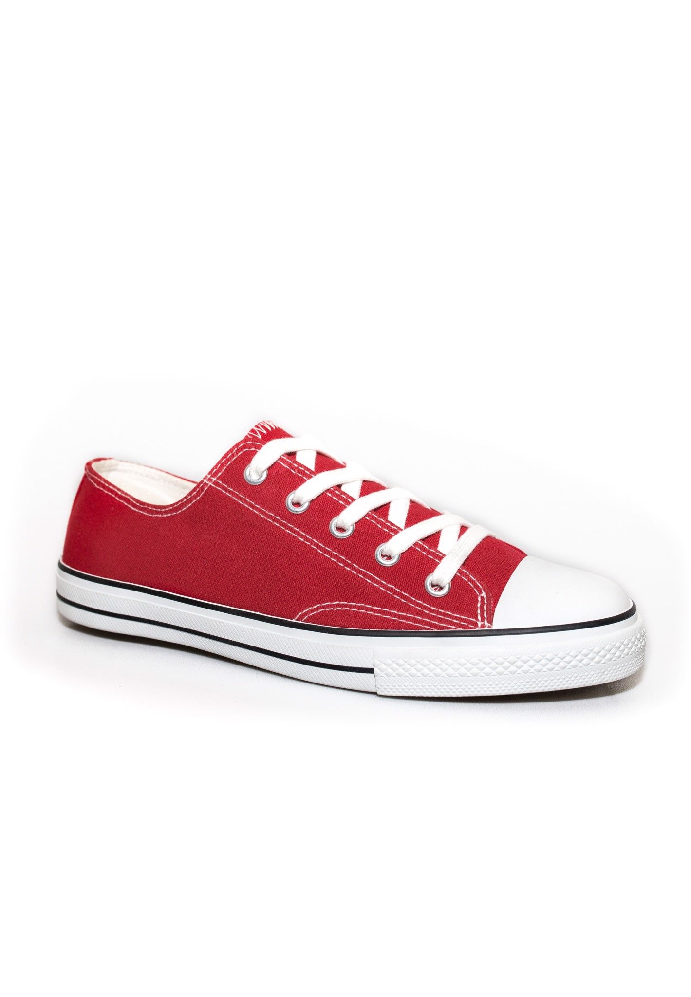 Giày sneaker basic nam đỏ