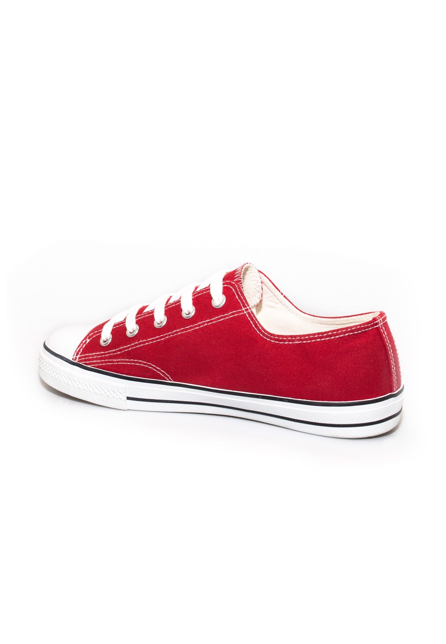 Giày sneaker basic nữ màu đỏ