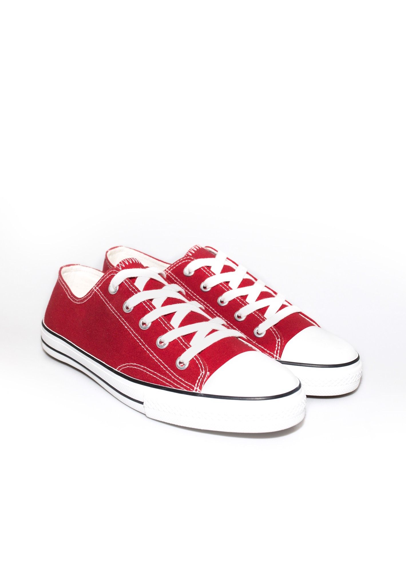 Giày sneaker basic nam đỏ