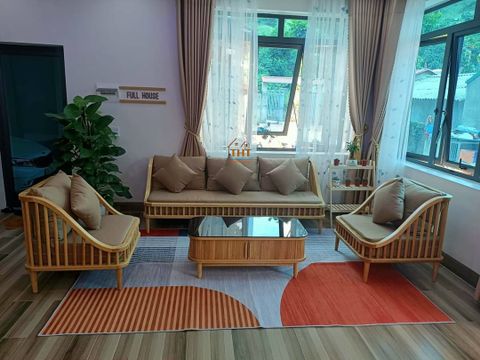 Sofa Hàn Quốc KBH  gỗ sồi