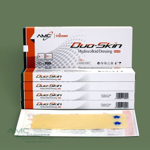 DUO-SKIN Hydrocolloid dressing (Post-OP) 5x20cm (Băng dán Duo-Skin Hydocolloid 5x20cm)