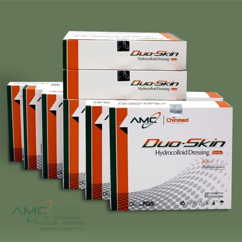 DUO-SKIN Hydrocolloid dressing (Border) 10x10cm (Băng dán Duo -Skin Hydrocolloid 10x10cm)