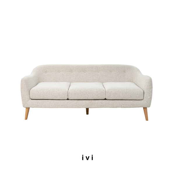  Sofa Celina, 3 Chỗ Ngồi, Màu Xám 