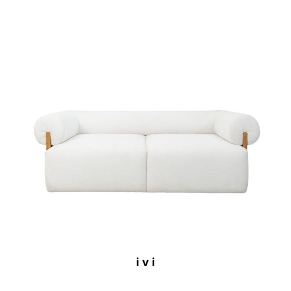  Sofa Gemma, 3 Chỗ Ngồi, Màu Trắng 