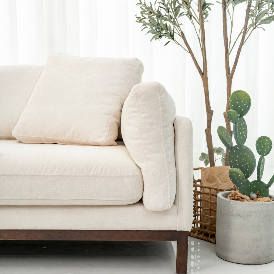  Sofa Stella, 3 Chỗ Ngồi, Màu Trắng 