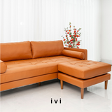  Sofa Hellen, 4 Chỗ Ngồi, Màu Cam 