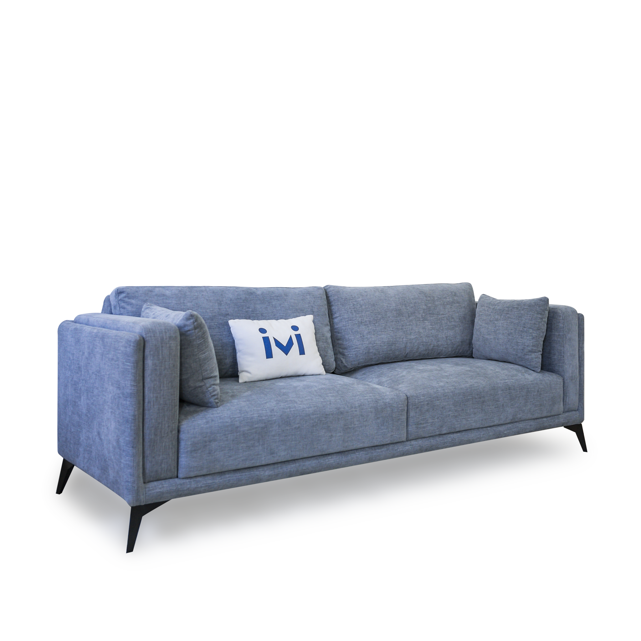  Sofa Calm, 3 Chỗ Ngồi, Màu Xám 