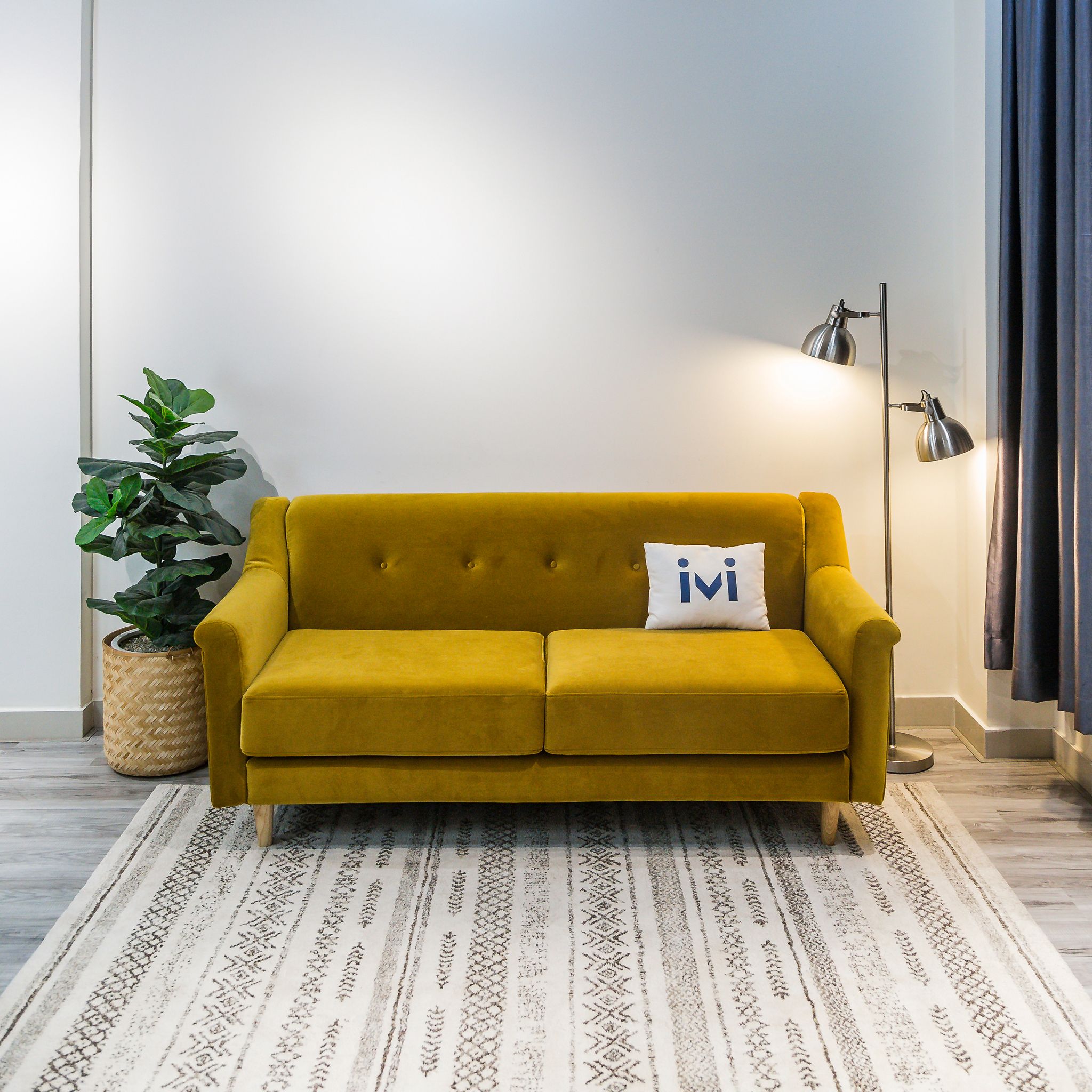 Sofa Chanh Sả, 3 Chỗ Ngồi