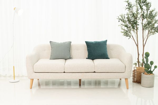  Sofa Celina, 3 Chỗ Ngồi, Màu Xám 