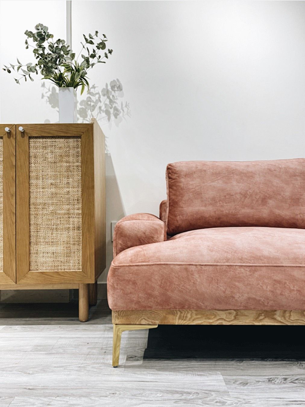 Sofa Flying Carpet, 3 Chỗ Ngồi, Màu Hồng Cam