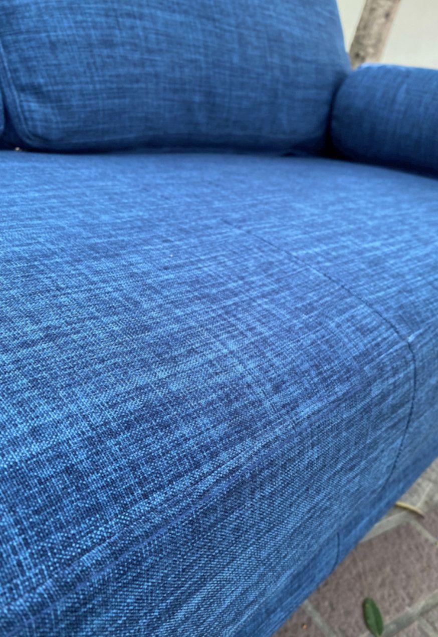 Sofa Pine, 3 Chỗ Ngồi, Màu Xanh Navy