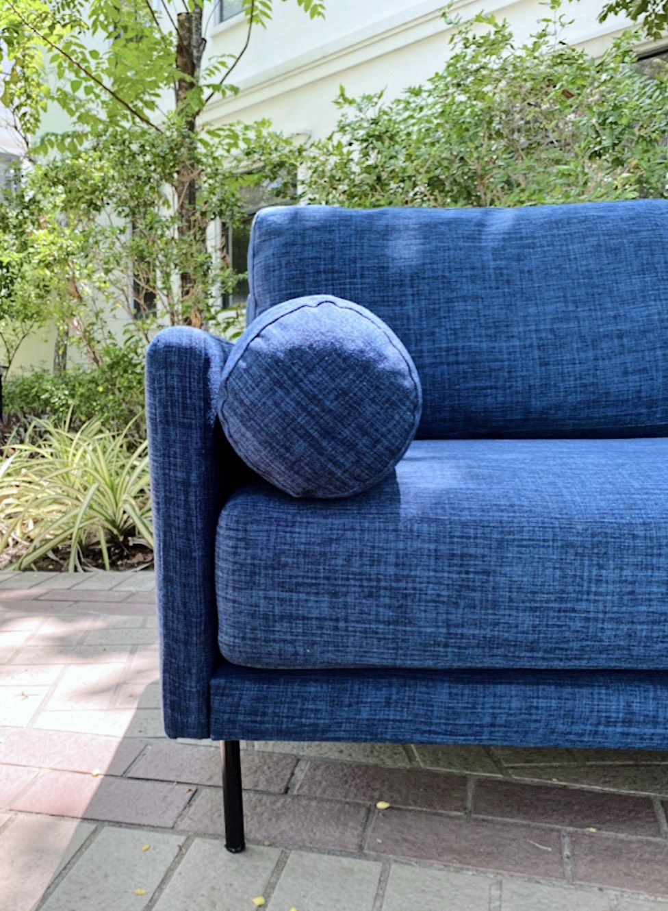 Sofa Pine, 3 Chỗ Ngồi, Màu Xanh Navy