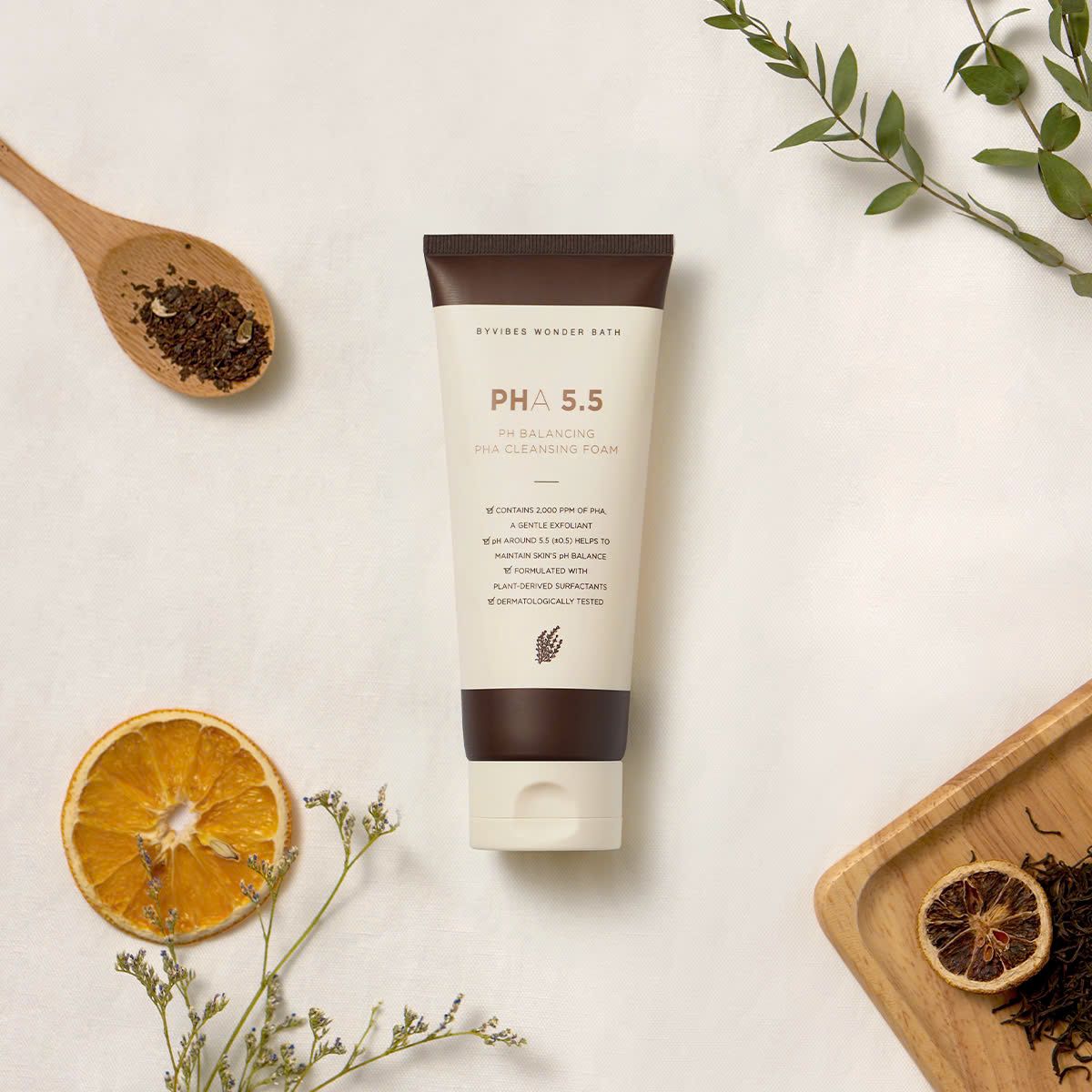 Sữa rửa mặt CHOSUNGAH Wonder Bath pH Balancing PHA Cleansing Foam 130ml