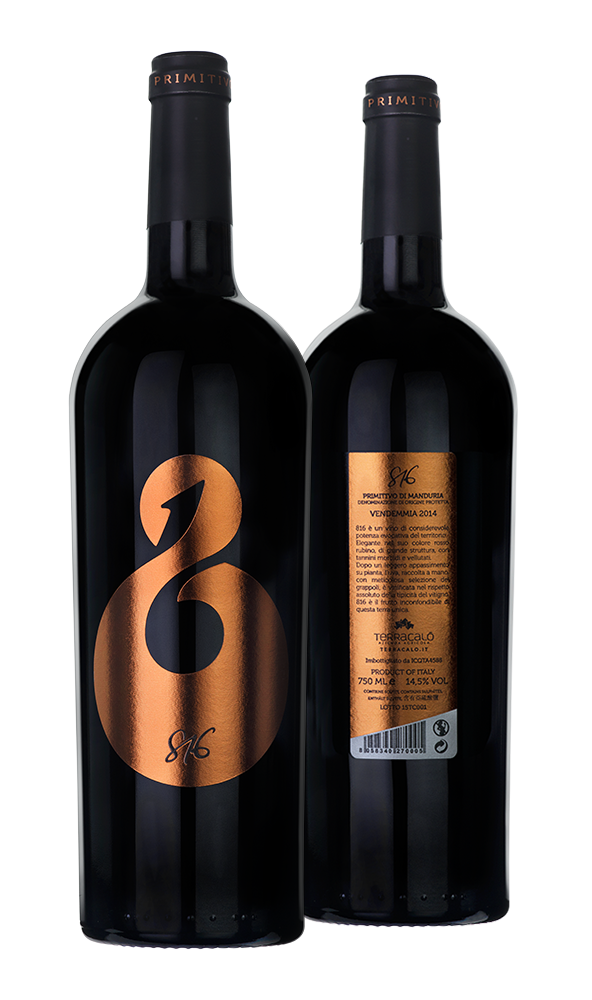 816 PRIMITIVO DI MANDURIA 2015 – 15.5%