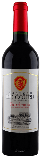 CHÂTEAU DE GOURD BORDEAUX 2016