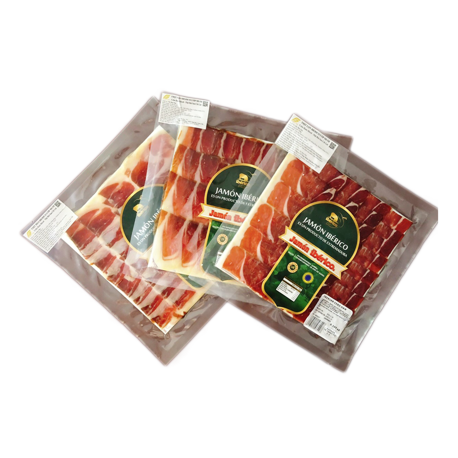 THỊT ĐÙI SAU CẮT LÁT IBERICO - CEBO HAM SLICED 100G
