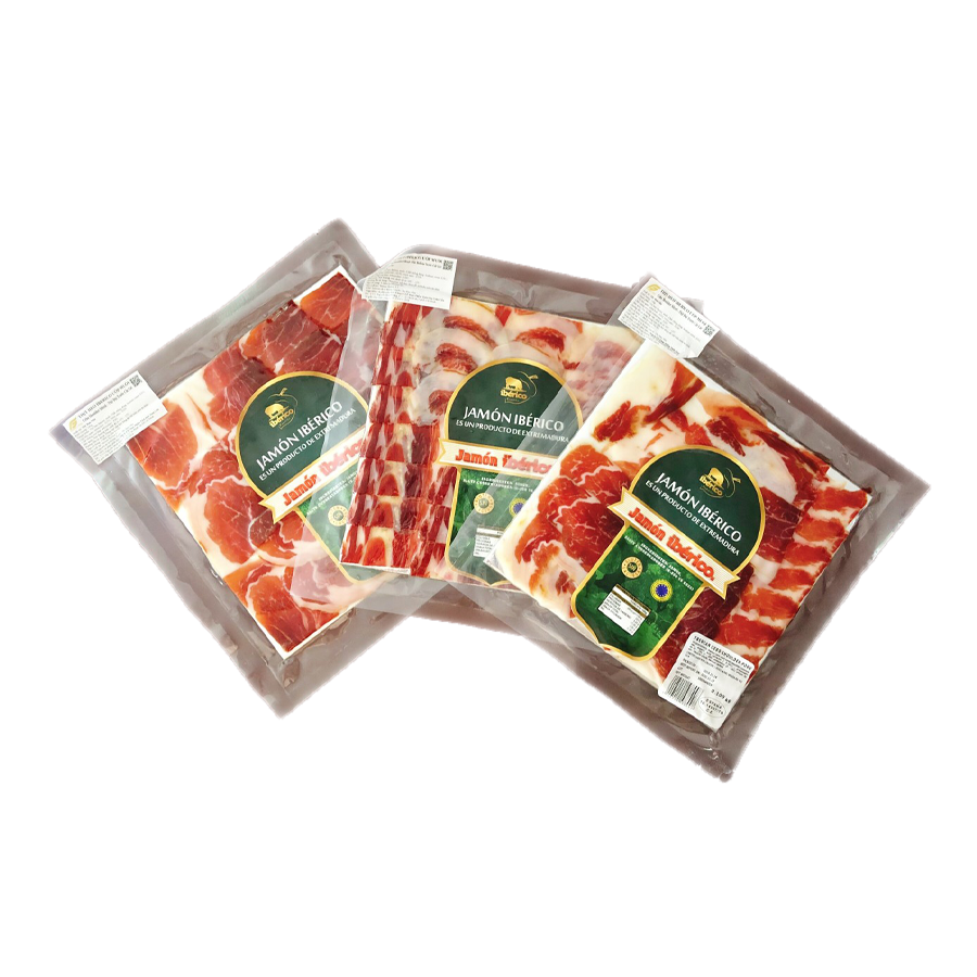 THỊT ĐÙI TRƯỚC CẮT LÁT IBERICO - CEBO HAM SLICED 100G