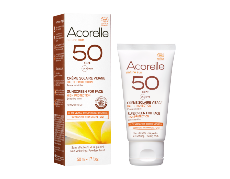 Kem Chống Nắng SPF 50 Acorelle Dành Cho Mặt 50ml