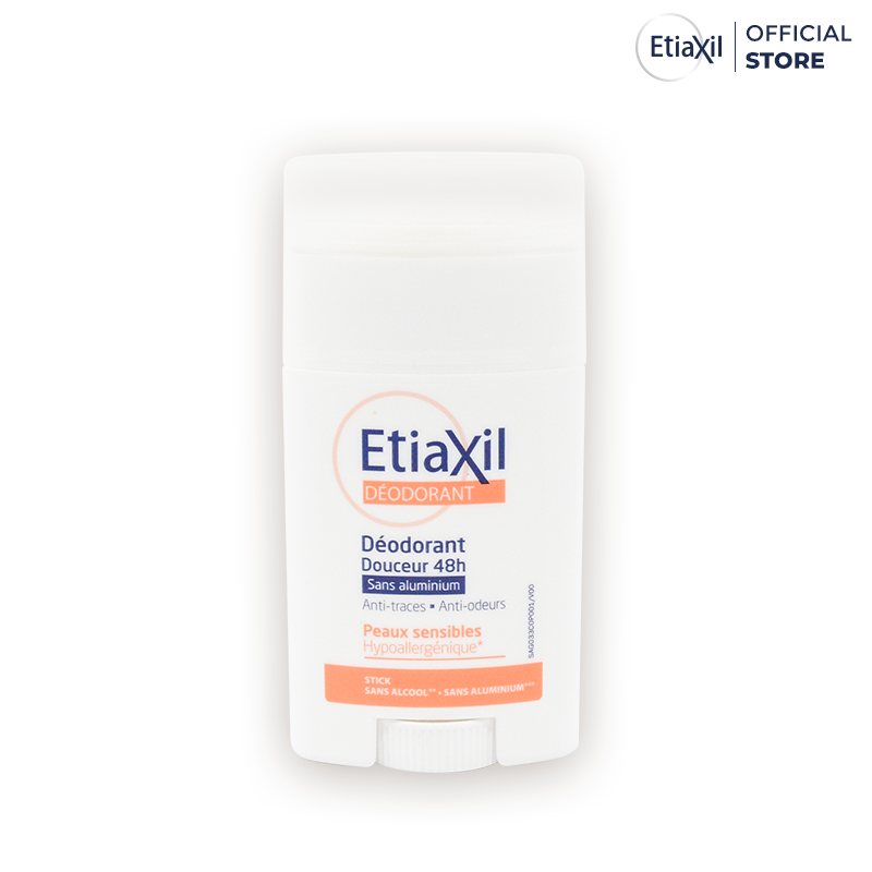 Dòng Hằng Ngày - Sáp Giảm Mùi Cơ Thể Dịu Nhẹ 48 Giờ 40ML (Etiaxil Deodorant Douceur 48h Stick)