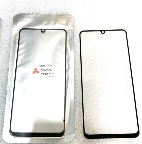 Kính Liền Keo Samsung A24/ A245F / A25 Đen