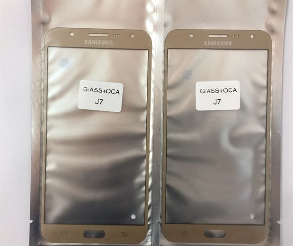 Kính Liền Keo Samsung J700 Vàng