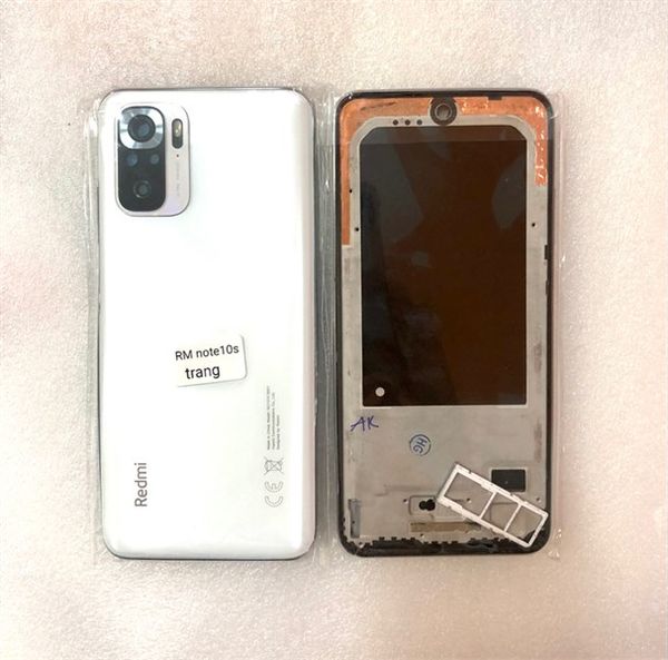 Vỏ Bộ Xiaomi Redmi Note 10S Trắng