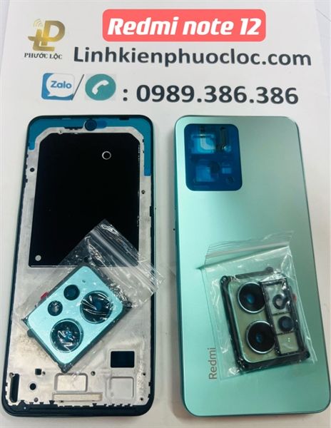 Vỏ Bộ Xiaomi Redmi Note 12 Xanh Dương