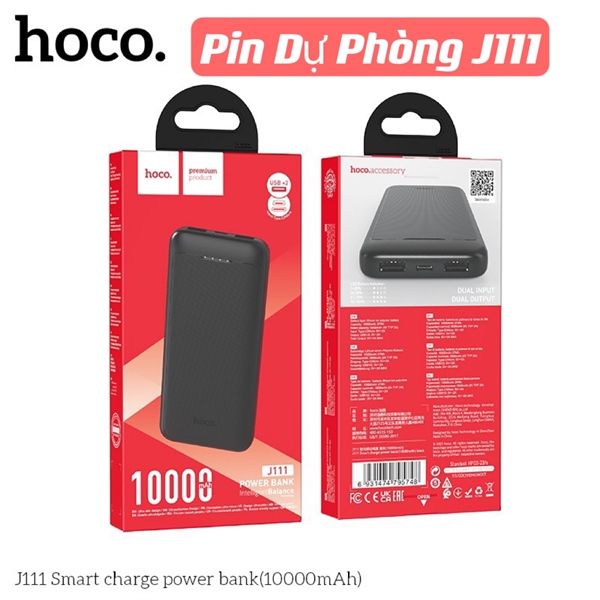 Pin Dự Phòng Hoco J111 10000mAh