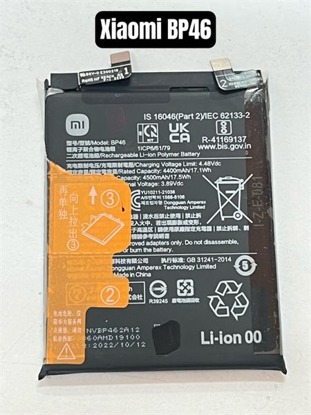 Pin Xiaomi BP46 / Mi 12 / Mi 12X / Xiaomi 12 4400mAh