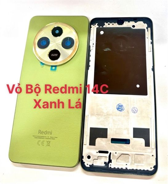 Vỏ Bộ Xiaomi Redmi 14C Xanh Lá