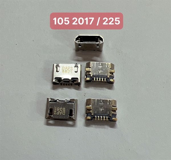 Chân sạc Nokia 105 2017 / 225 Zin Rời PKX (sl50-1/100-2/500-3)