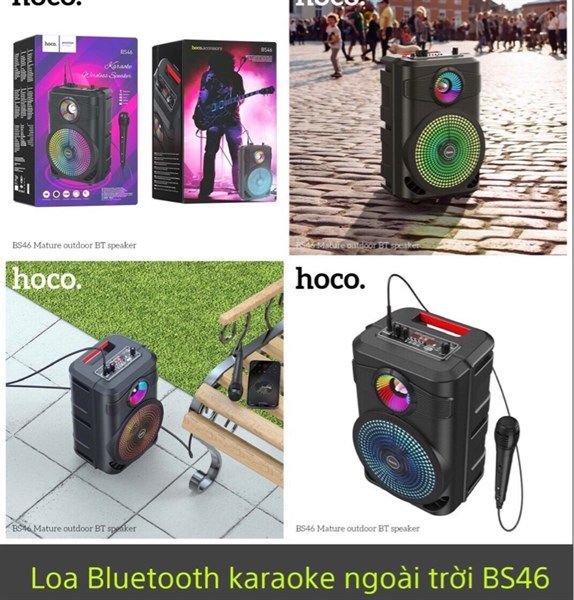 Loa Bluetooth Hoco BS46 - 1 mic dây (sl5 - 5)